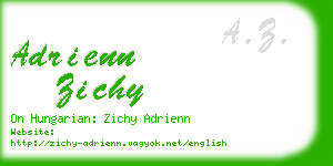 adrienn zichy business card